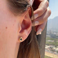 Sapphire Teardrop Earrings