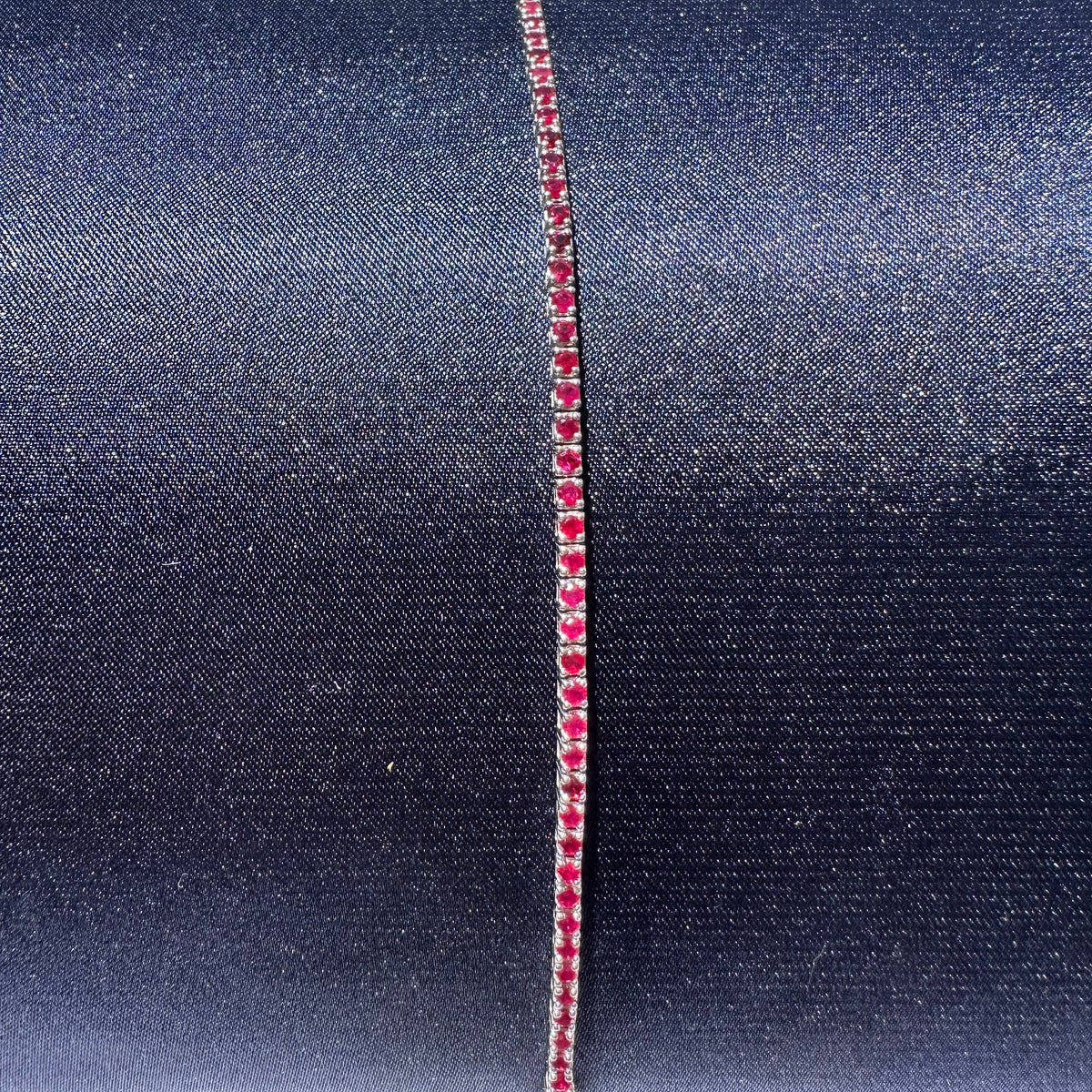 Classic Ruby Tennis Bracelet