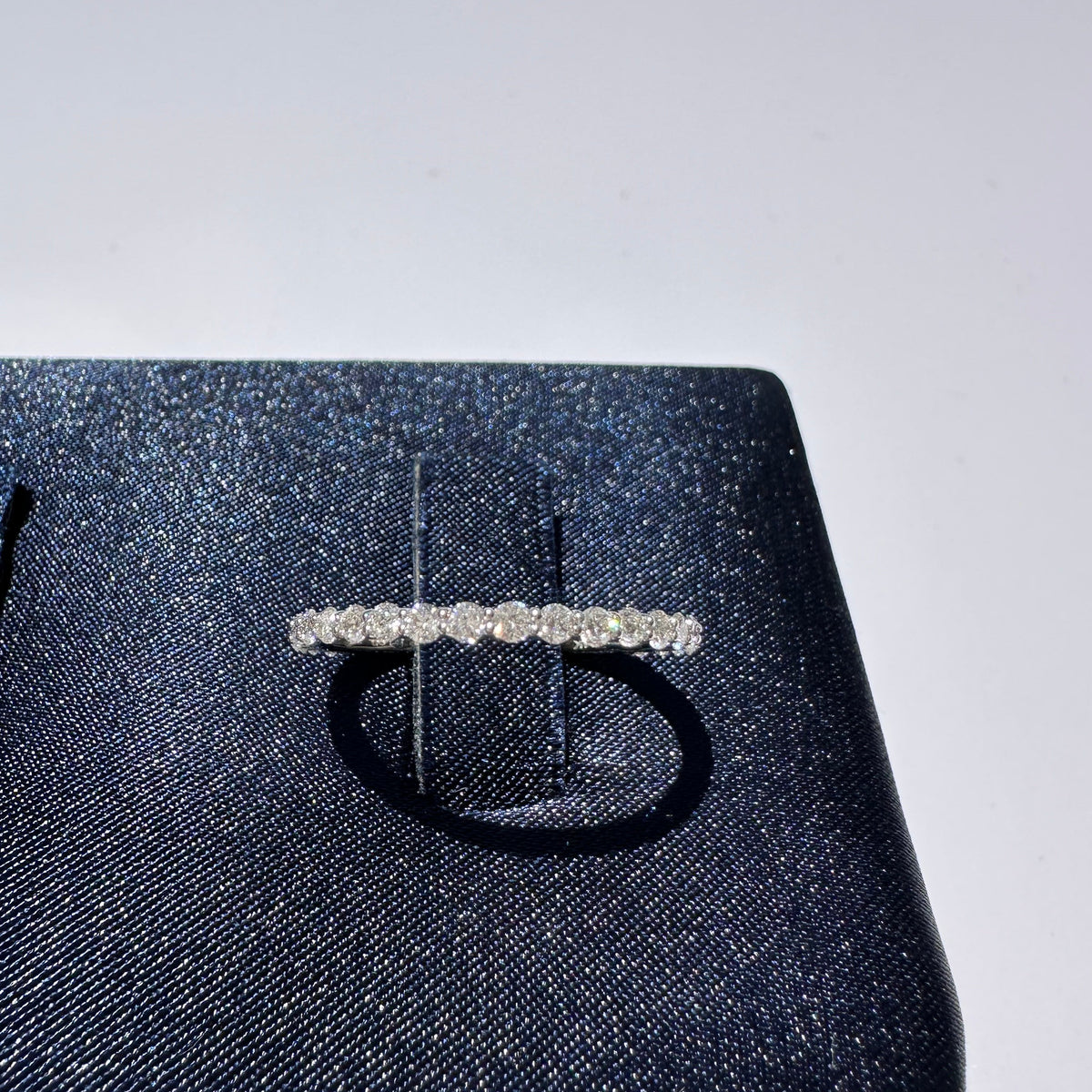 Diamond Half Eternity Band