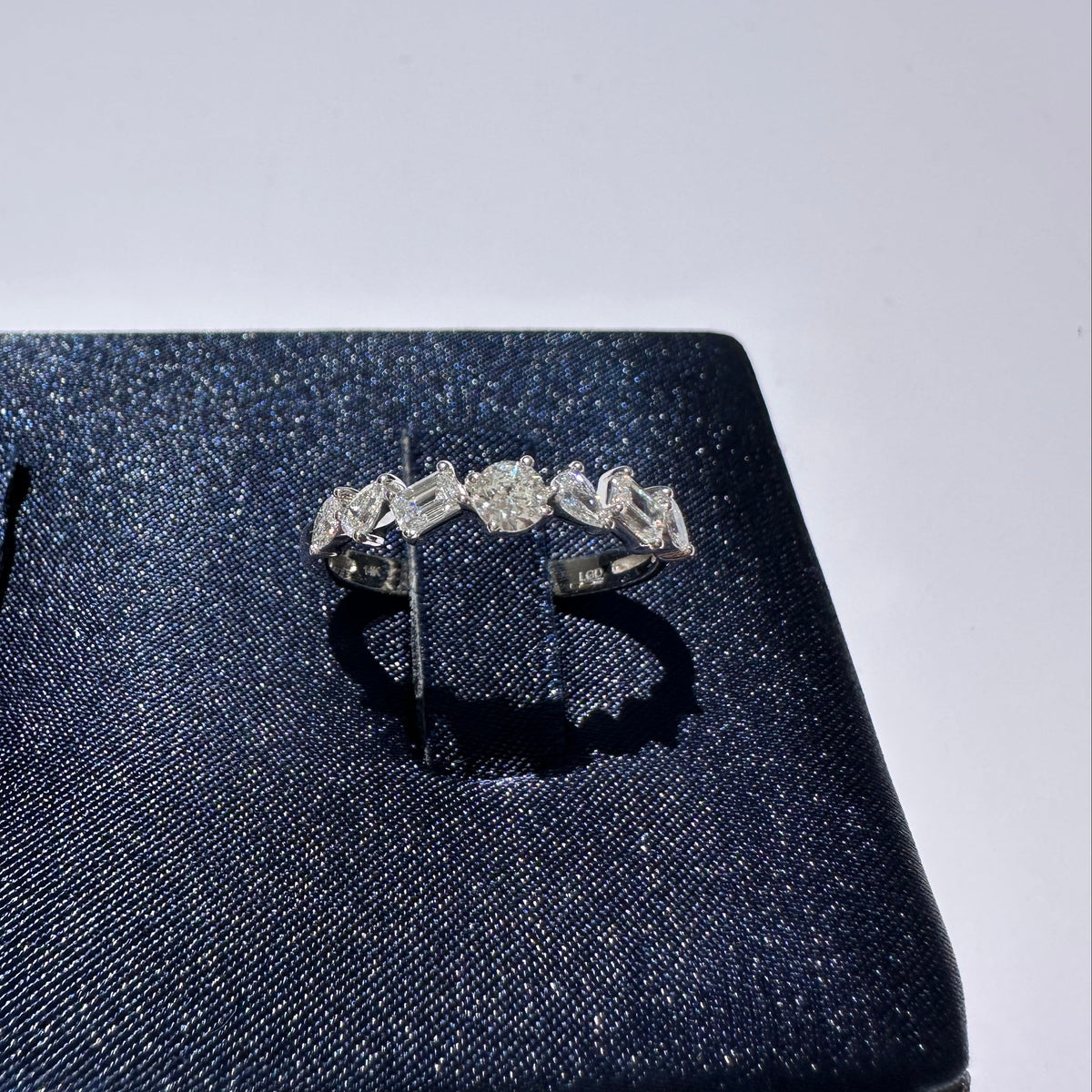 Multi-Shape Diamond Band